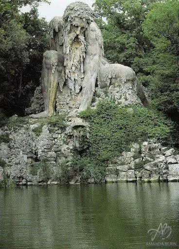 the appennine colossus by giambologna