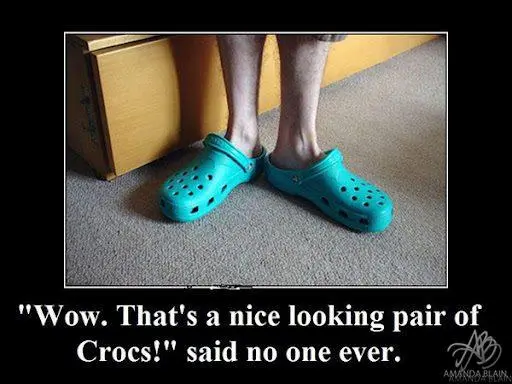 the only thing scary than shark week is crocs week