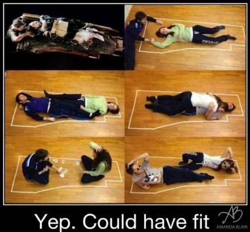 You thought this about Titanic- the movie too