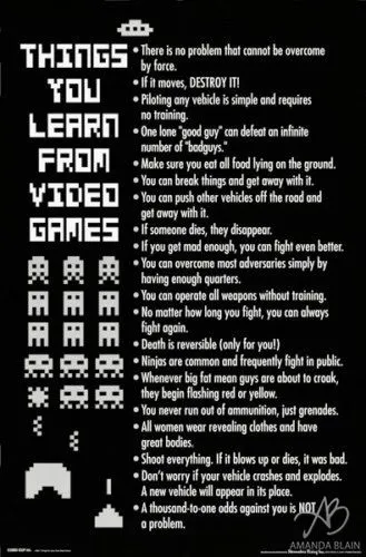Things You Learn From Video Games